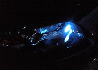 さらに青く RAYBRIGのRC362ブルー LEDバルブ装着
